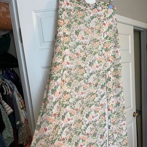 Floral Maxi Skirt